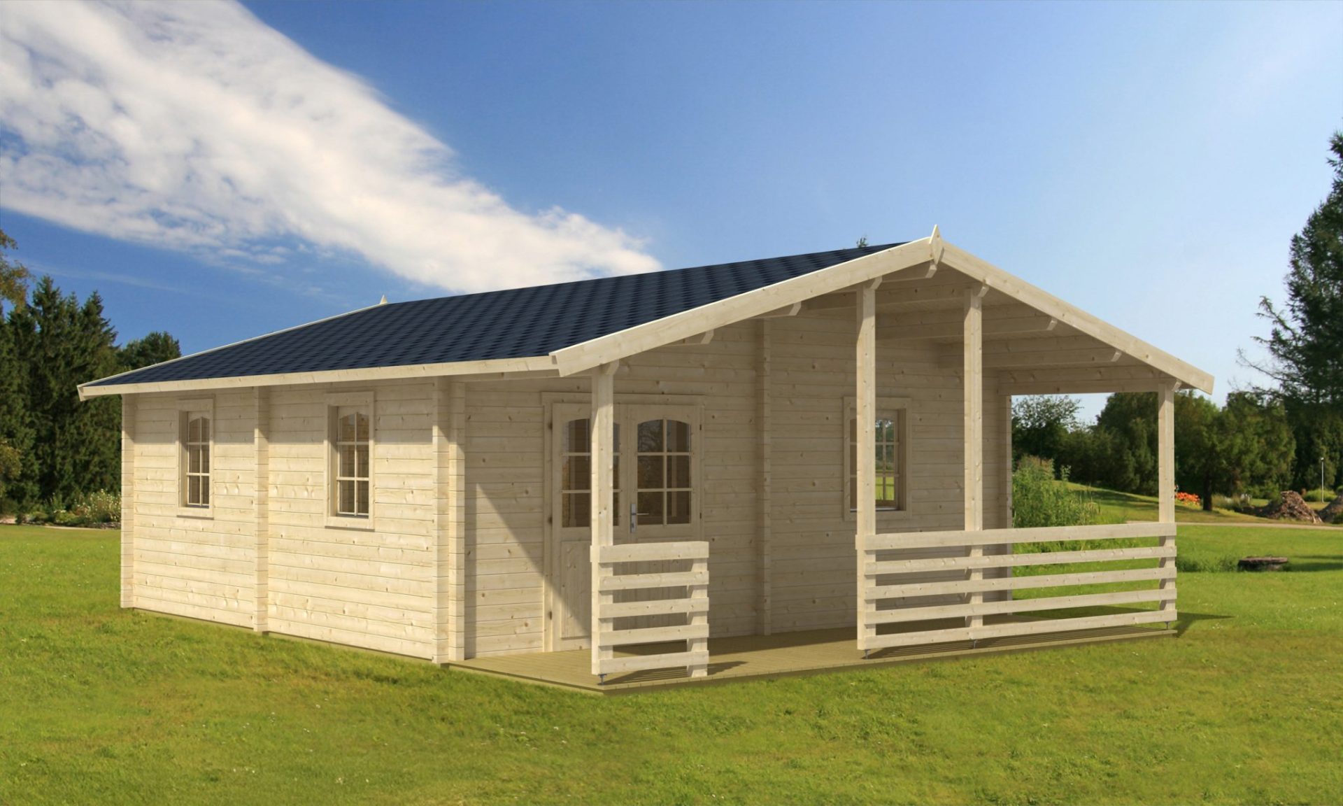 36 M² BJÆLKEHUS – PETRA