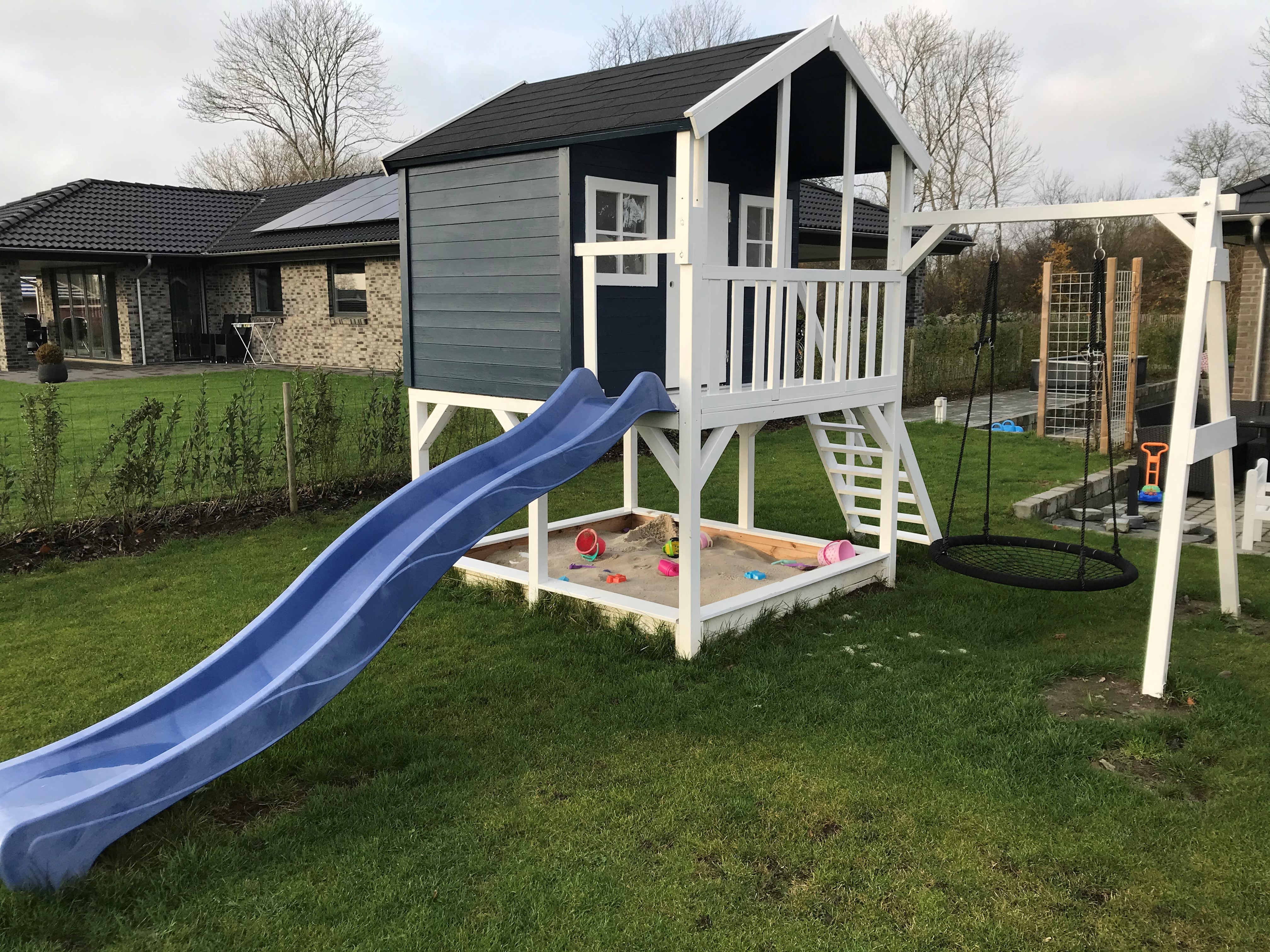 rutsjebane til børn og leg i haven fra Sølund