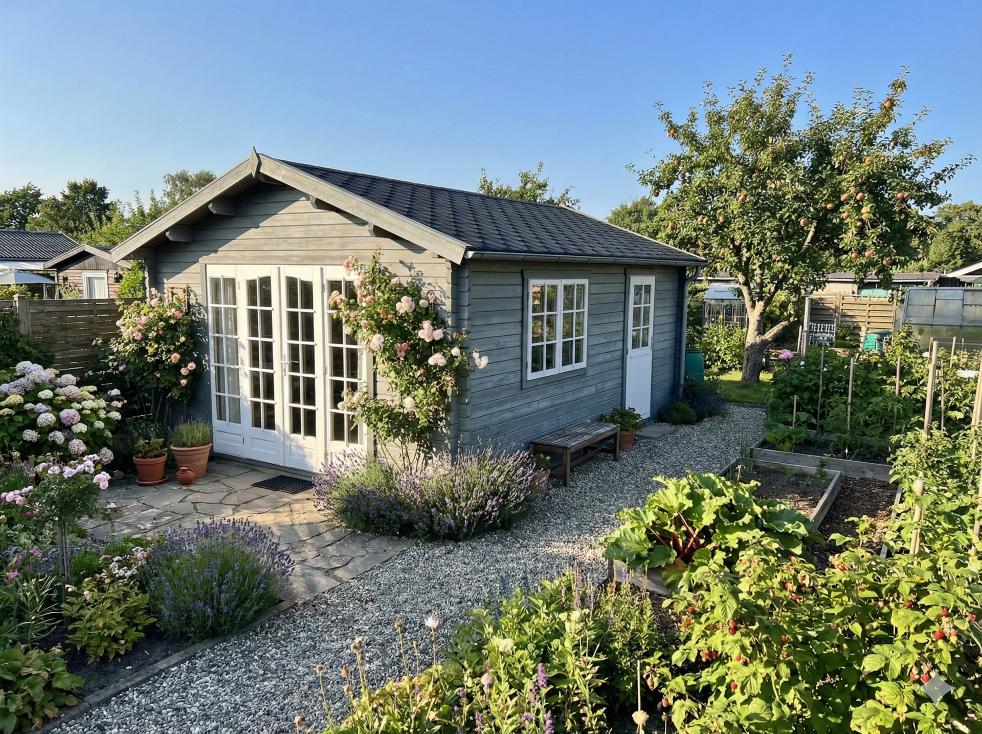 23,8 m2 HAVEHUS – IRENE 2