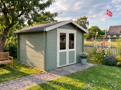 Maggi 3 havehus / skur på 10m2 fra www.sølundhuse.dk