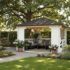 molly åben pavillon / gazebo fra www.sølundhuse.dk