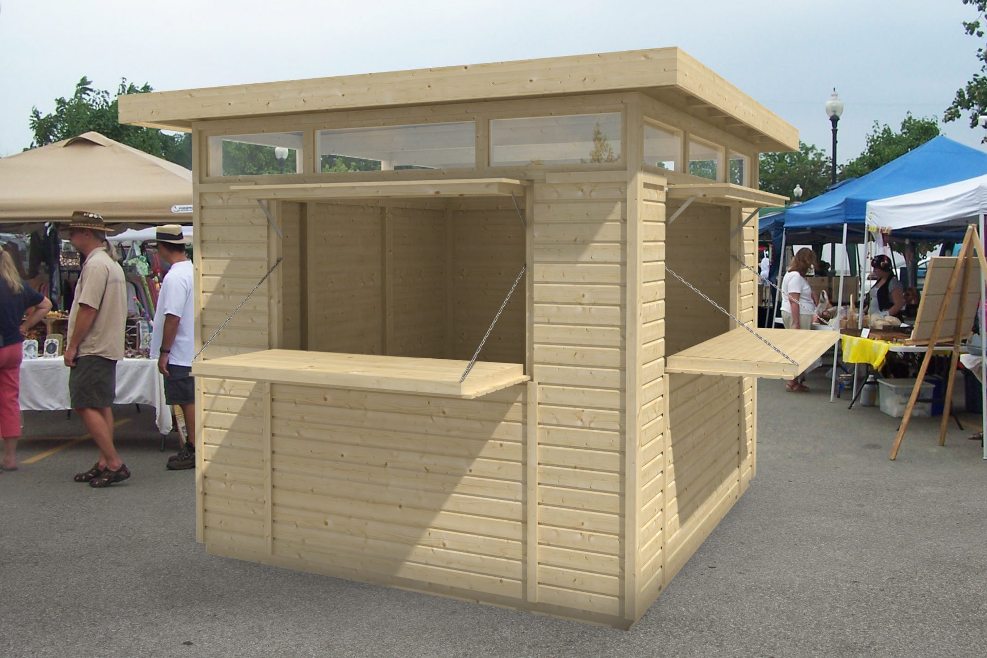 6,6 M² SALGSBOD – KIOSK E