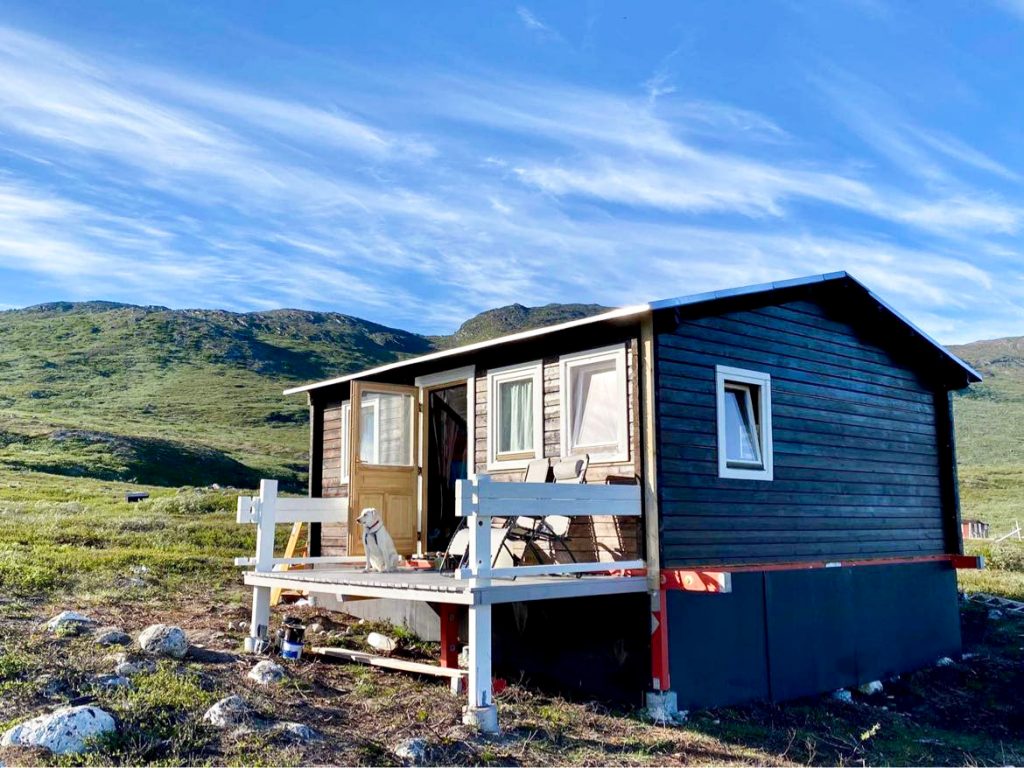 34,2 M² BJÆLKEHUS – TRILLE