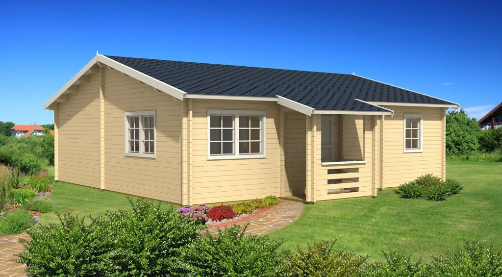 70,3 M² BJÆLKEHUS – ESTA