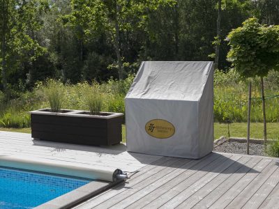 Tilbehør til udekøkkener fra Sølund Huse dette cover til udekøkken i polyester kan bruges til at beskytte dit udekøkken