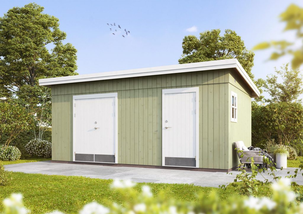 16,9 M² SKUR – KALLE 3 (FORBEREDT TIL ISOLERING)