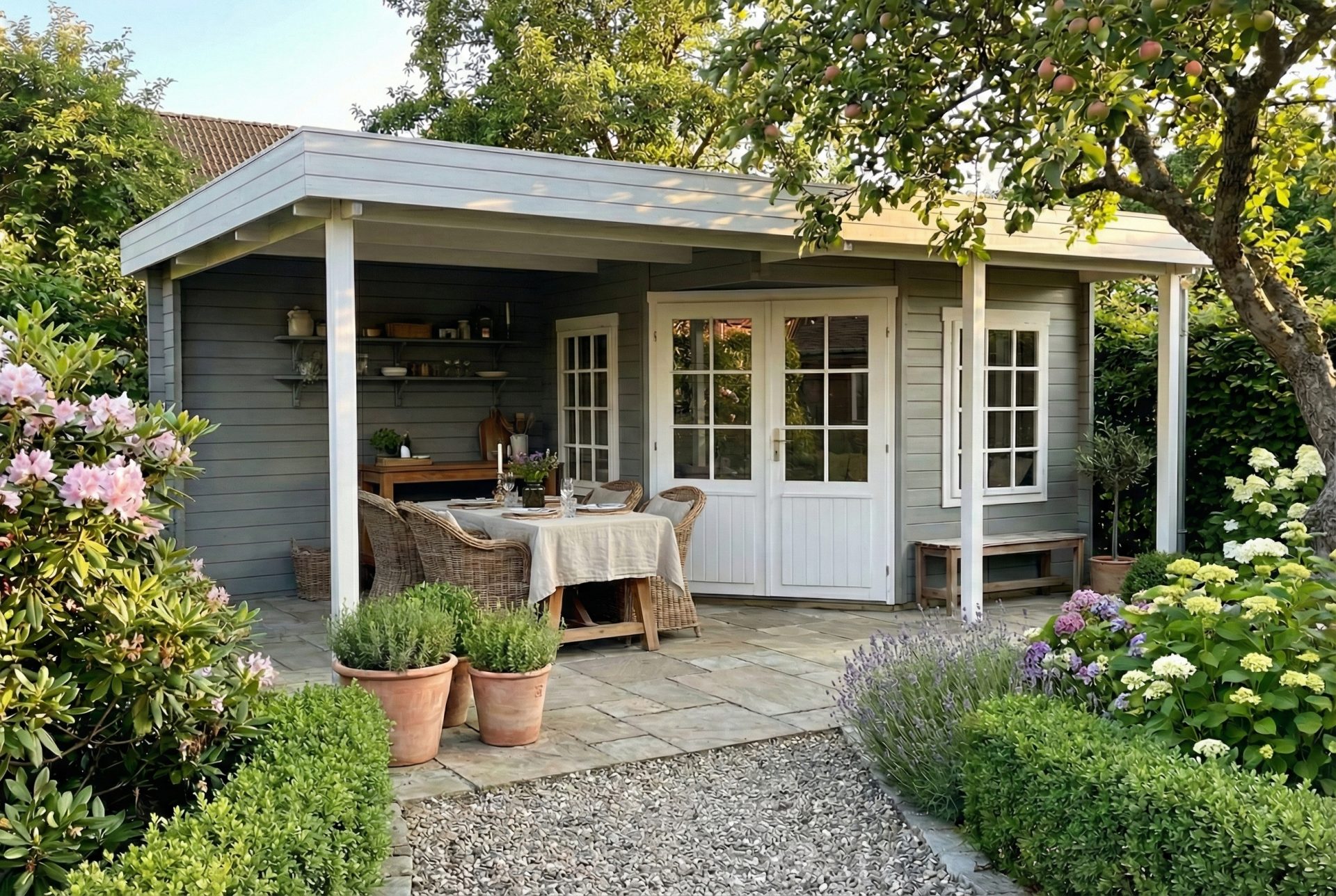16,4 M² HJØRNEPAVILLON – LOTTE 3 MED HALVTAG