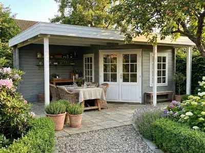 havehus med lounge fra www.sølundhuse.dk