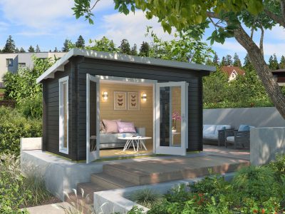 Lille havehus på under 10 m2 fra www.sølundhuse.dk