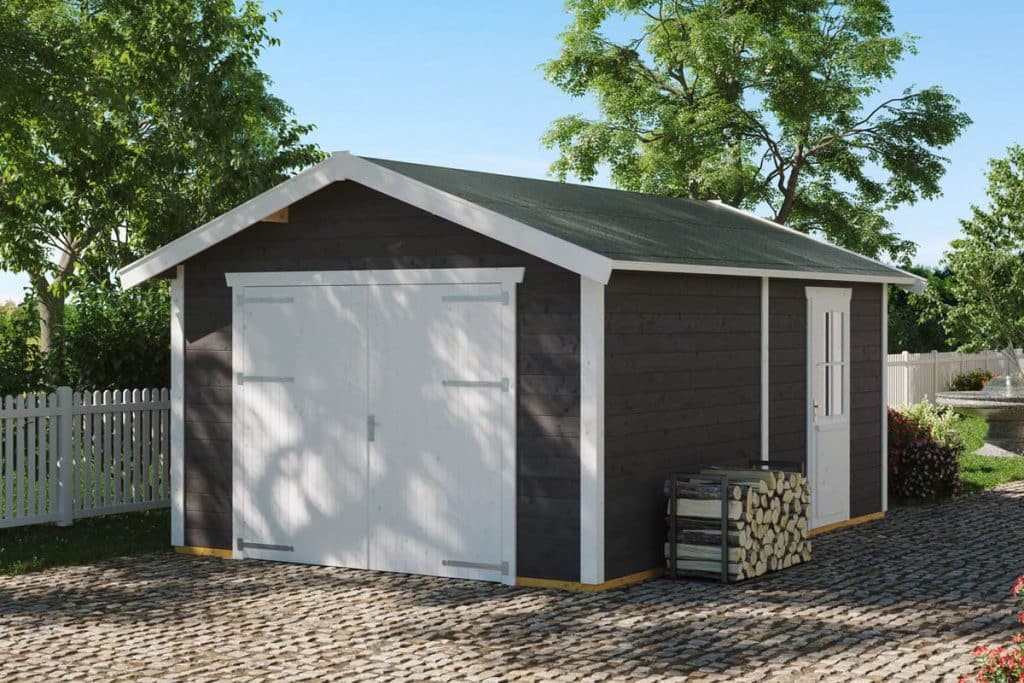 19,4 M² ENKELT GARAGE – GARAGE NORDISK 370