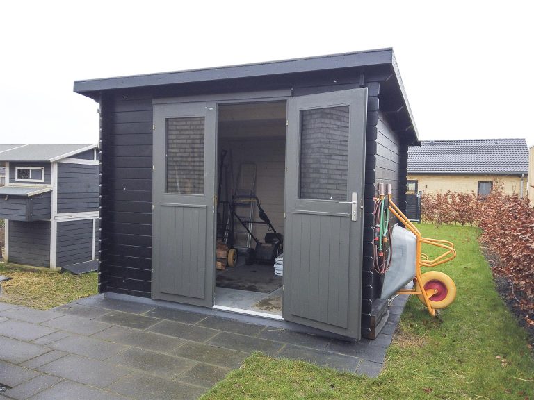 byg selv redskabsskur træ fra sølund huse