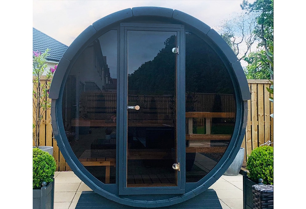 sauna glasfront fra sølund huse
