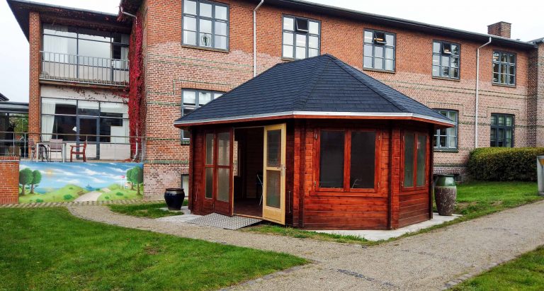 pavillon erhverv til et plejecenter fra www.sølundhuse.dk