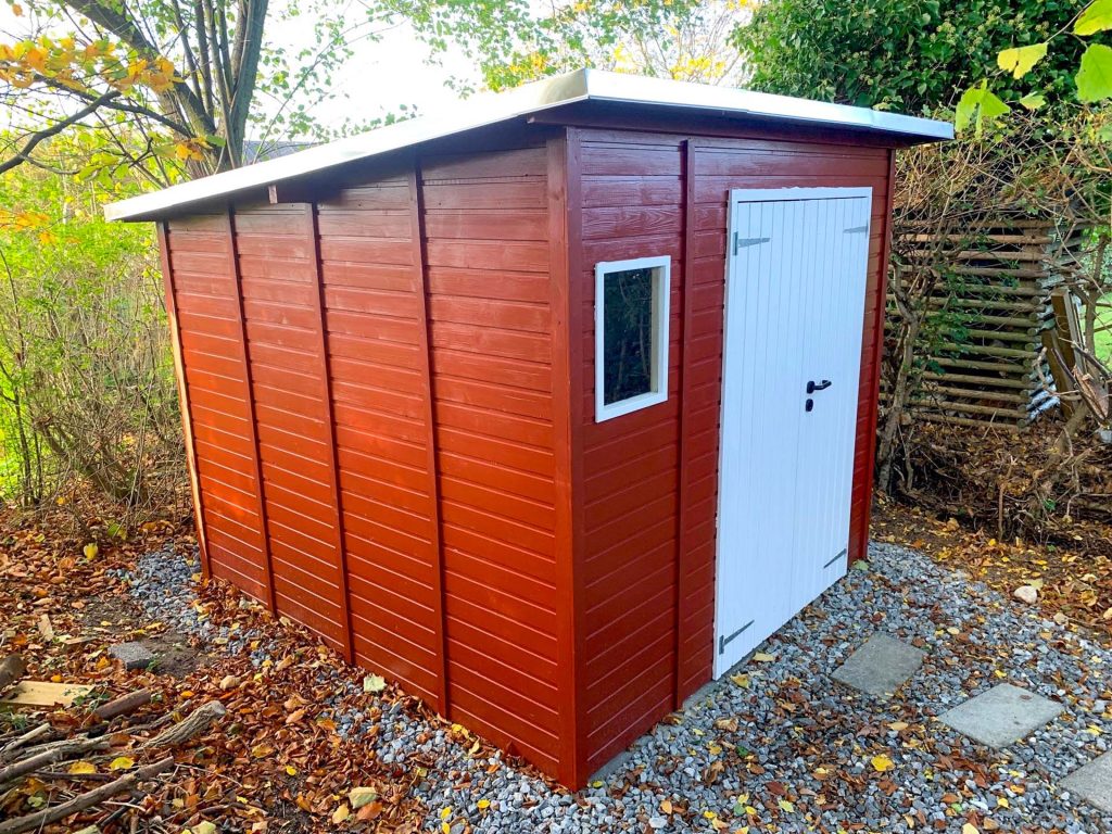 5,7 M² SKUR - JESPER | prisbilligt skur i træ