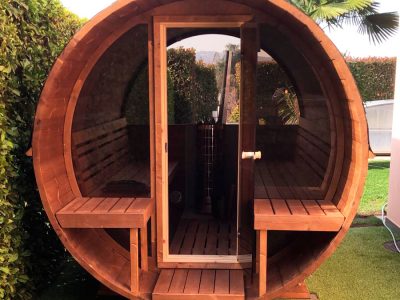 SAUNA - DESIGN SELV (Inkl HUUM ovn)