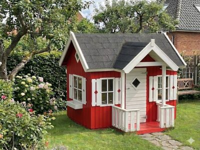 kathrine legehus i træ fra sølund huse