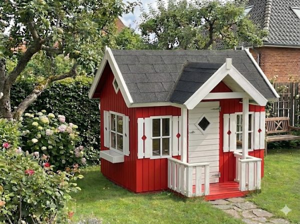 kathrine legehus i træ fra sølund huse