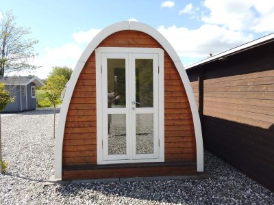 Sølund huse sauna med rund facon