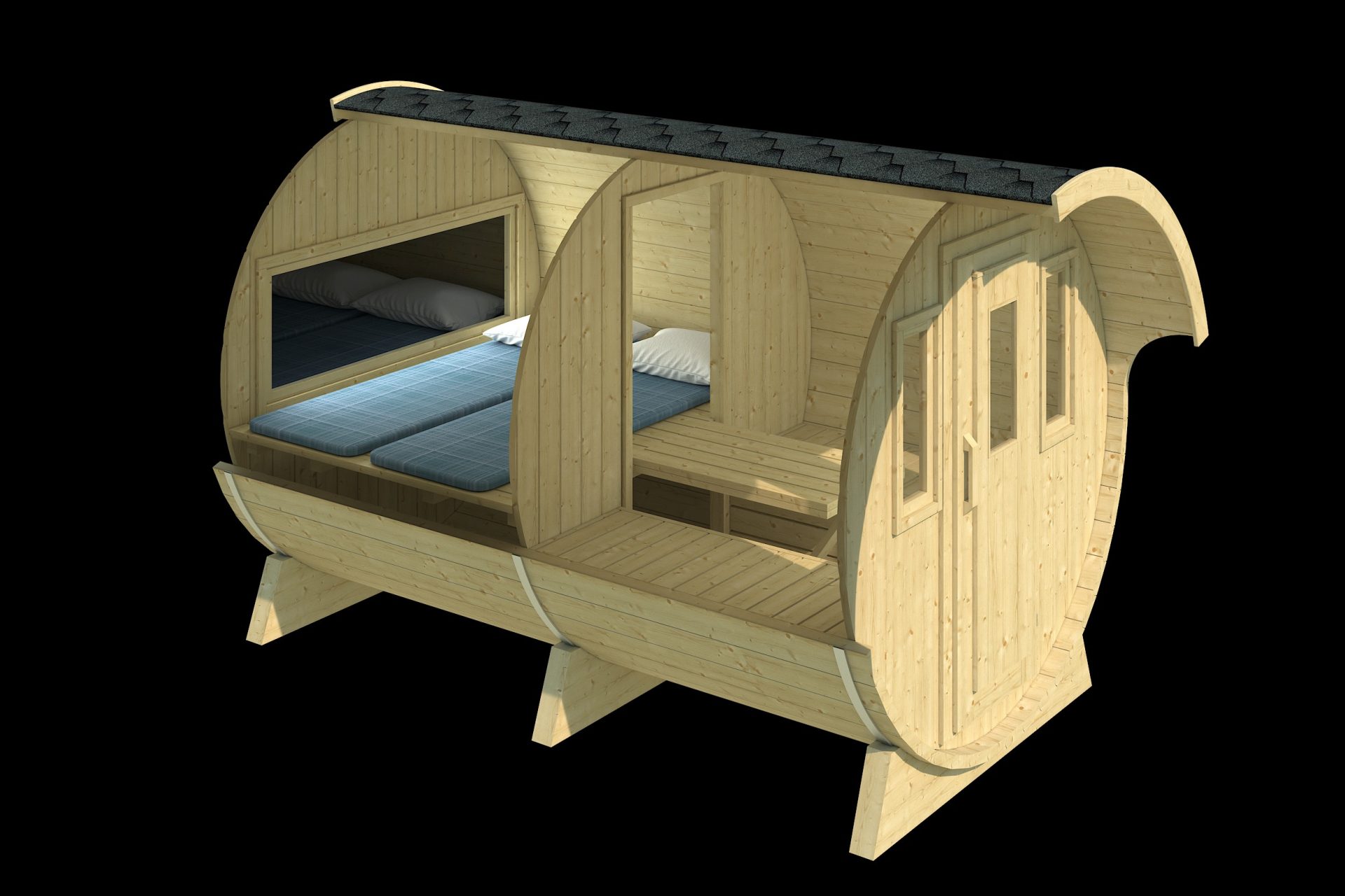 HAVEHUS – CAMPINGTØNDE 330 CM