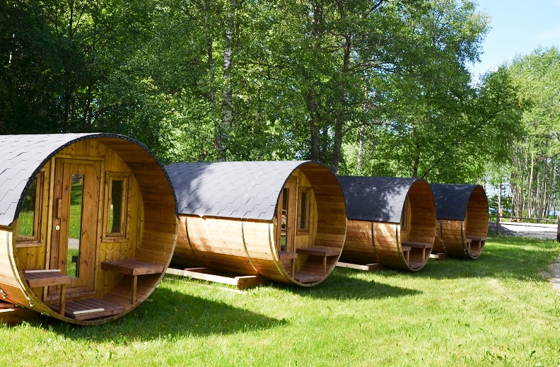 Camping hytter fra www.sølundhuse.dk