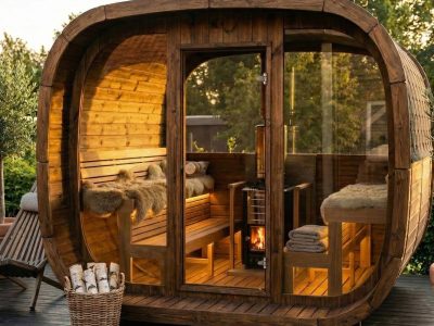 luksus sauna cube fra www.sølundhuse.dk