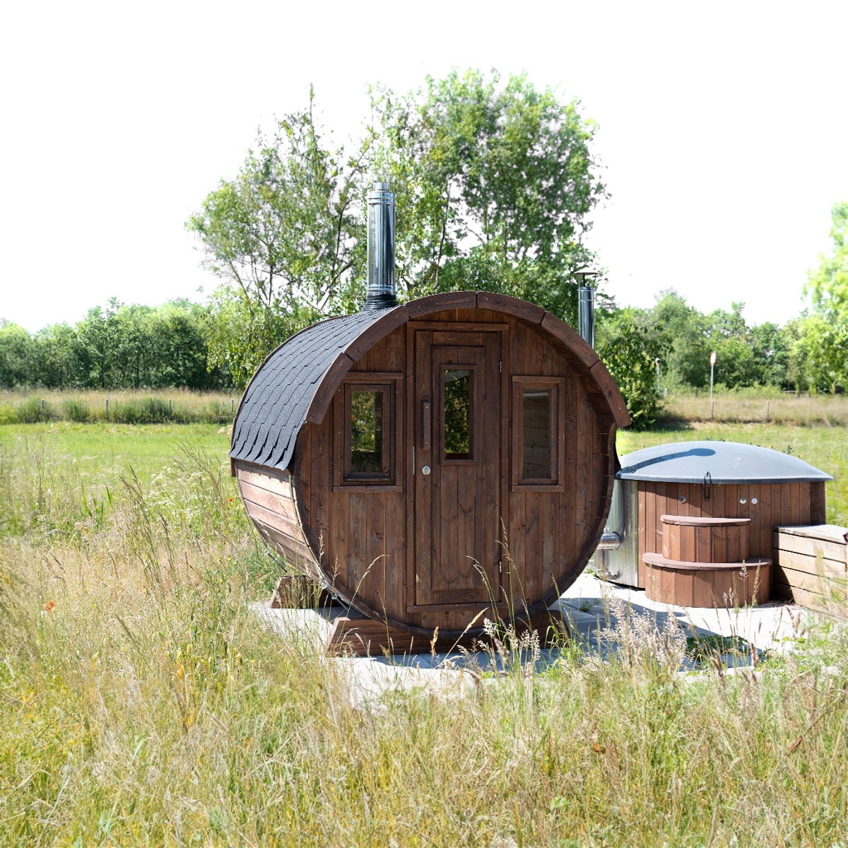 Design selv sauna fra Sølund Huse