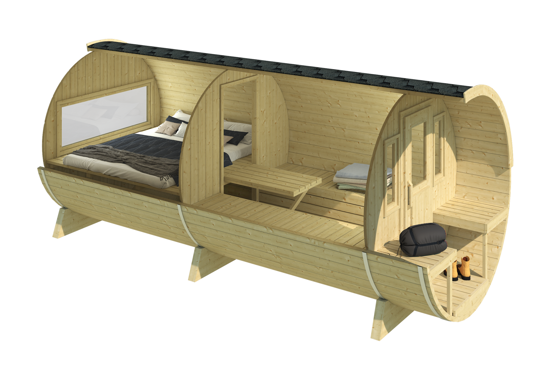 HAVEHUS – CAMPINGTØNDE 480 CM