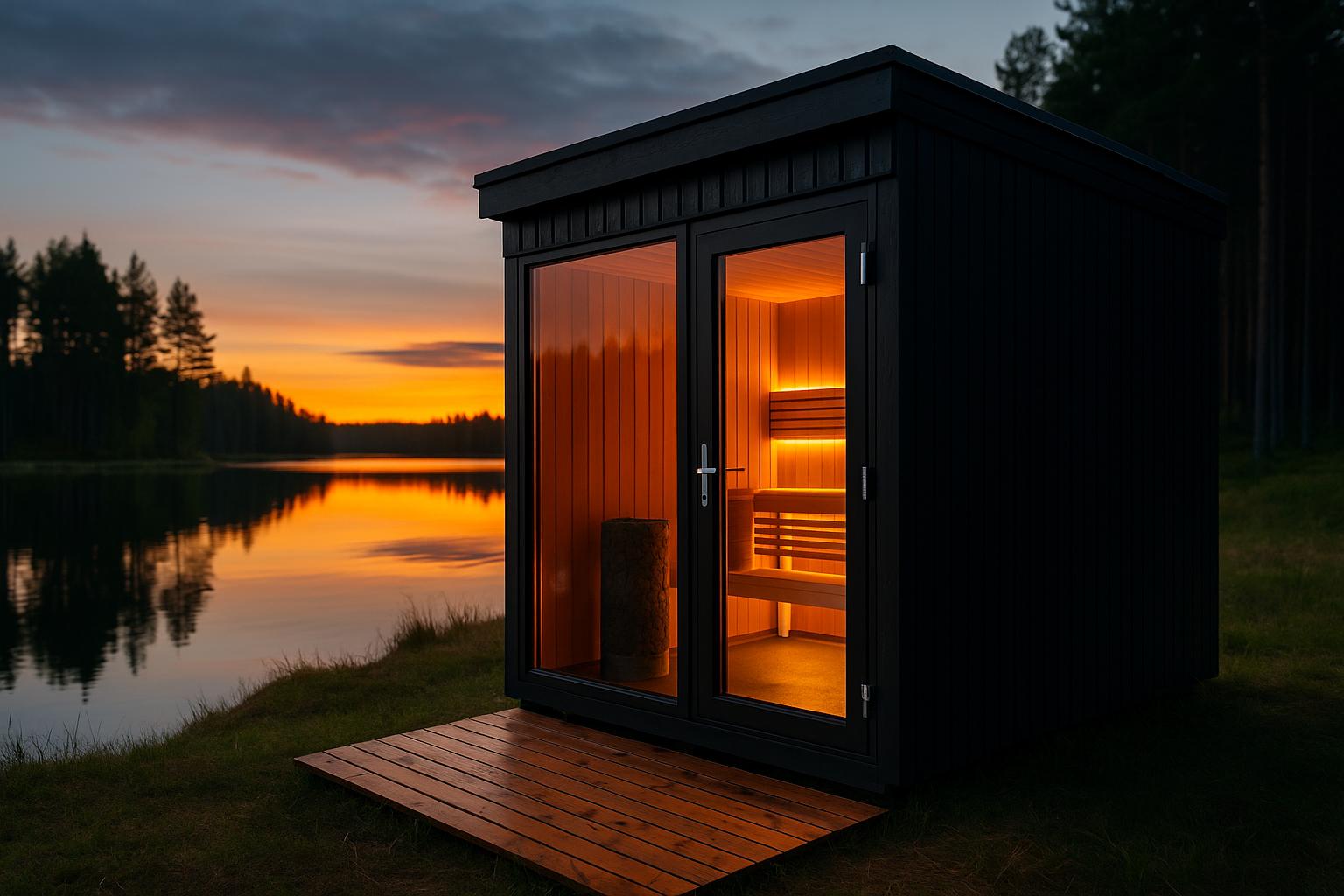 luksus sauna fra sølund huse