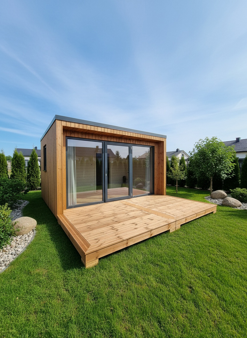Terrasse moduler 7,2 m2