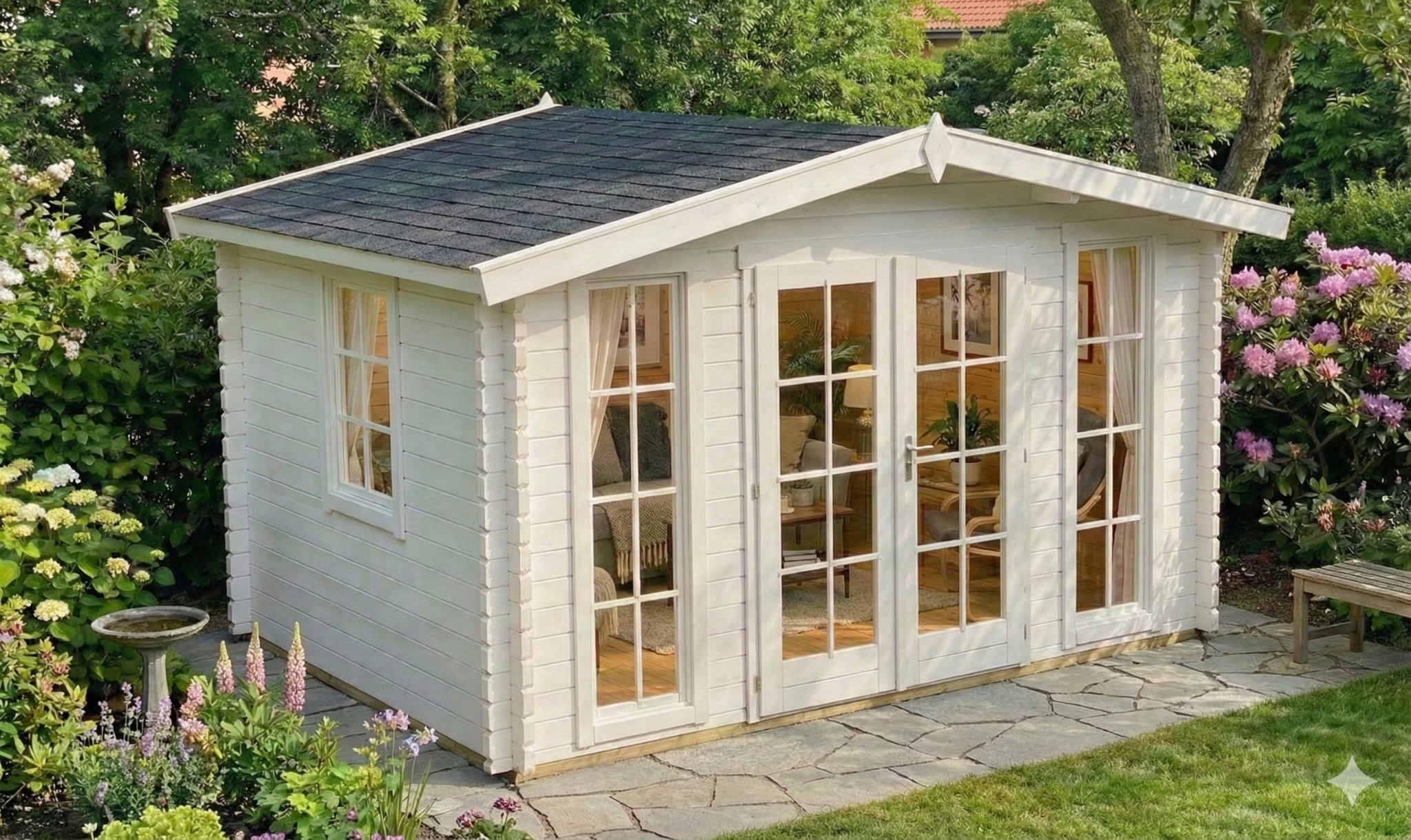 Diana S havehus fra Sølund Huse